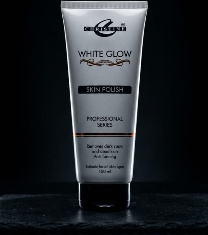 Christine White Glow Skin Polish Tube