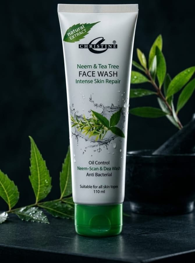 Jessica Tea Tree Naeem facial face wash
