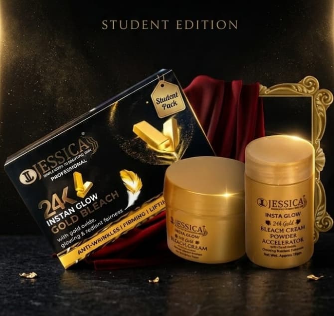Jessica 24k Bleach Cream & Activator