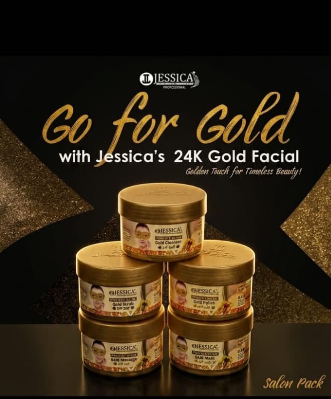 Jessica 24k Gold Facial Kit