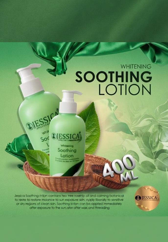 Jessica Whitening Soothing Lotion With Tea Tree Oil