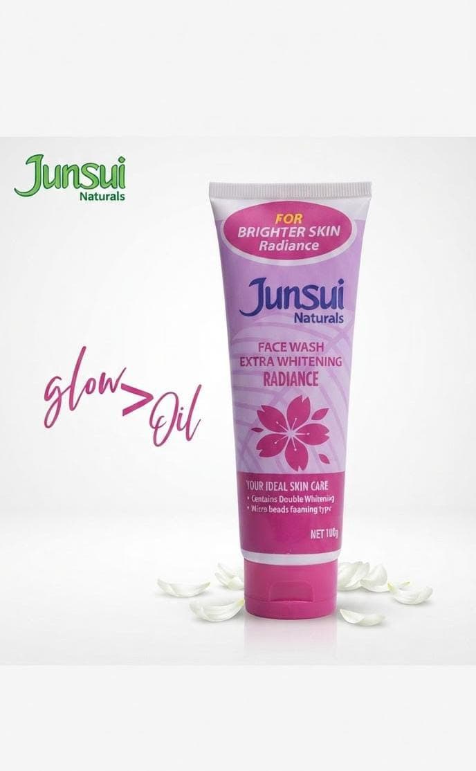 Junsui Naturals Face Wash With Extra Whitening Radiance