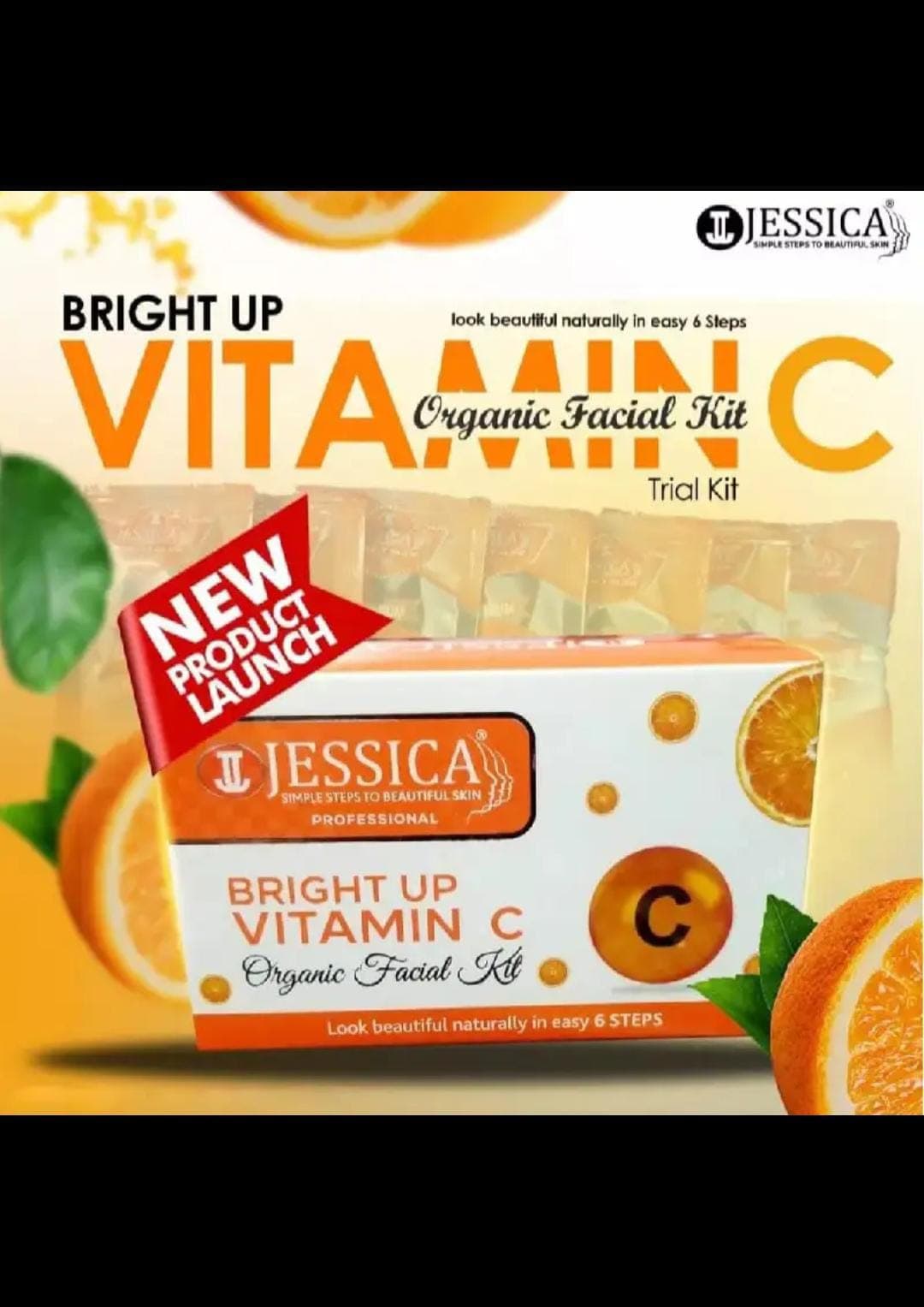 Jessica Vitamin C Organic Facial Trail Kit